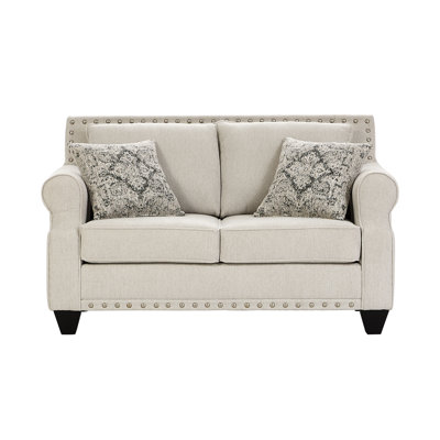 Causeuse Hughes Furniture 24850, Largo Pearl