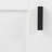 Streamline Collection Rectangular Pull - 1-1/4" Center to Center Cabinet Pull Flat Onyx - Contemporary Hardware for Drawers & Cabinets-115140339-115140347