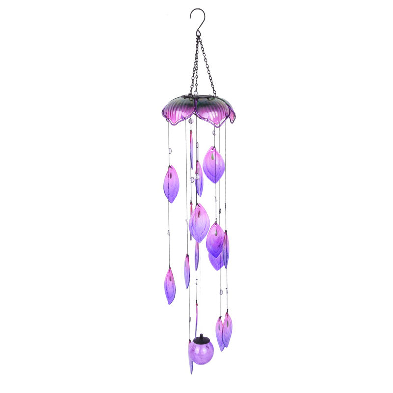 Carillon céleste solaire Klariza Peacock