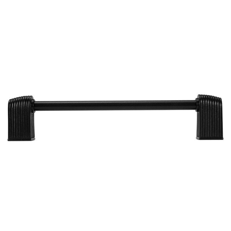 Oxford c.c. pull;, 6", Matte Black