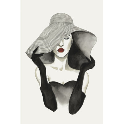 In Vogue I 1 Piece Wrapped Canvas Wall Art