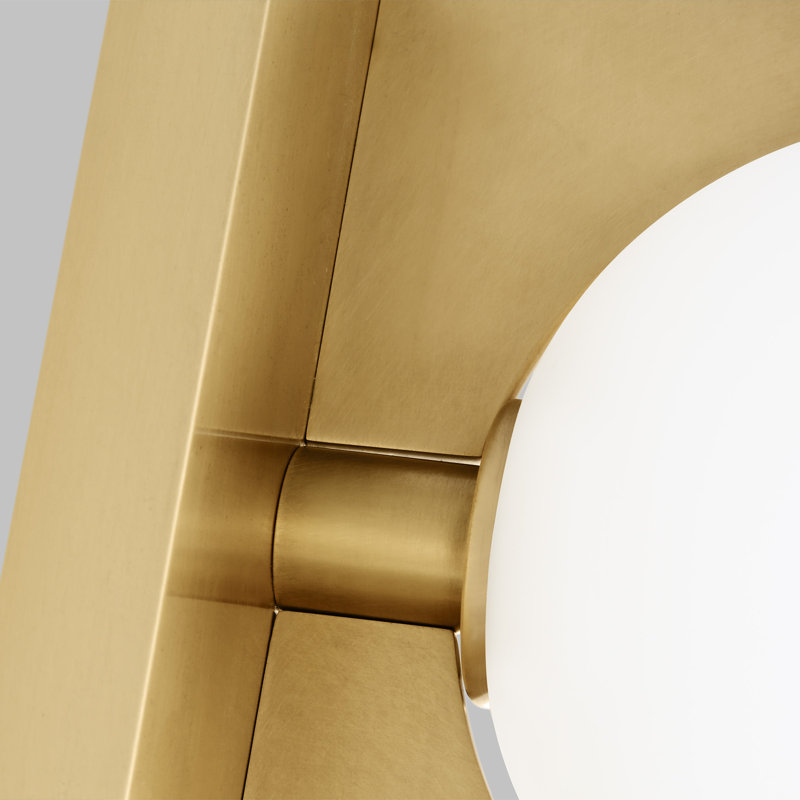 Orbel 4 - Light Bath Bar, Natural Brass