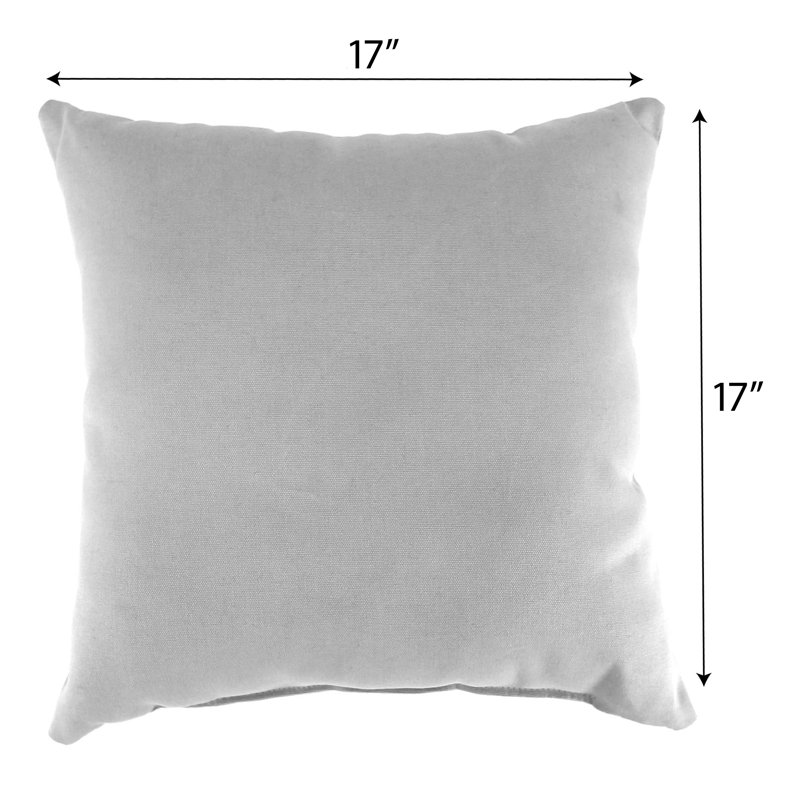 17" x 17" Indoor Throw Pillow