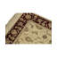 Elegance Oriental Area Rug in Ivory/Wine/Beige