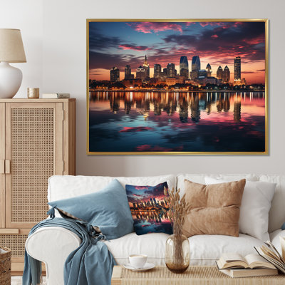 " Detroit Beautiful Cityscape In Futur I "