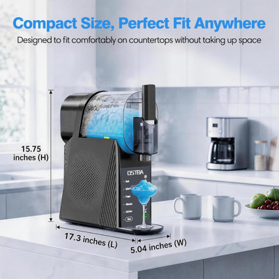 Slushie Machine - Machine à boisson glacée 88 oz pour la maison, machine à boissons glacée, pas besoin de glace