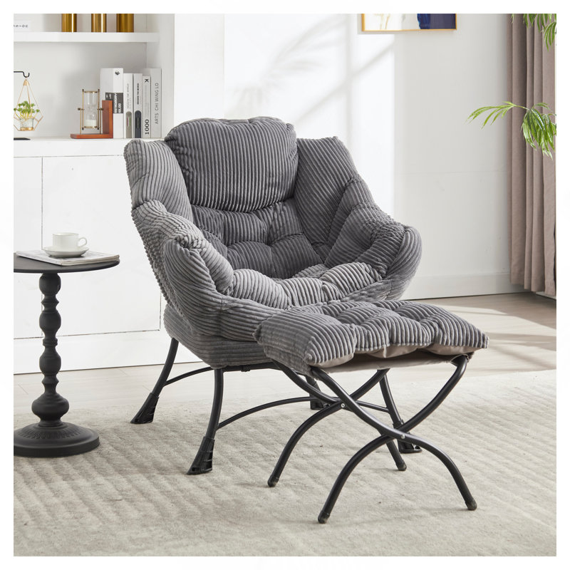 Fauteuil Lazy, Gris