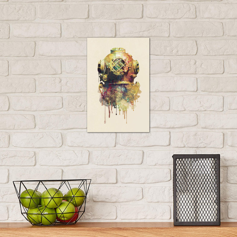 The Diver by Daniel Taylor - Print on Canvas, No Frame, 66.04 cm H x 45.72 cm W x 1.91 cm D