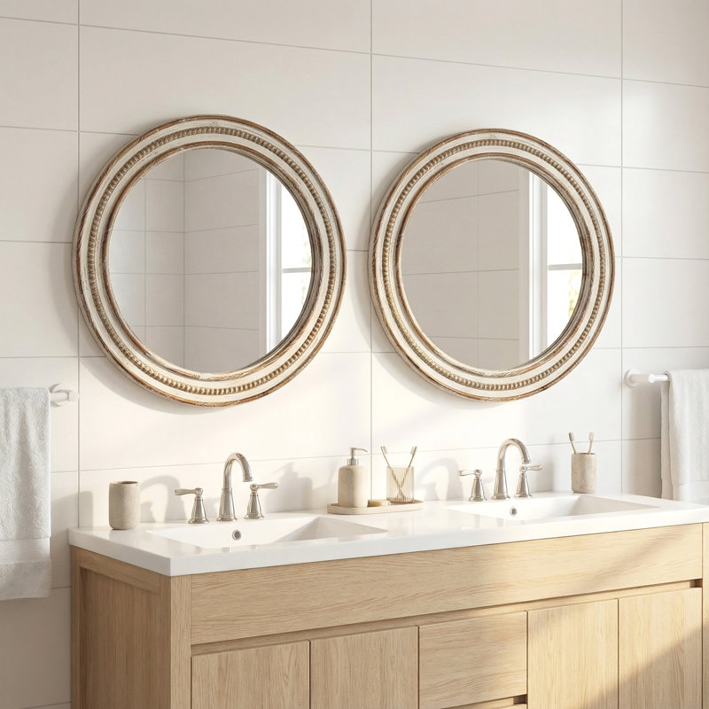 Miroir d'appoint mural pour salle de bain