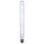 DEL de 6 watts Deena - réminiscence - filament droit gris flexible - T9 - base moyenne - CCT 2700K - transparent - 120 volts
