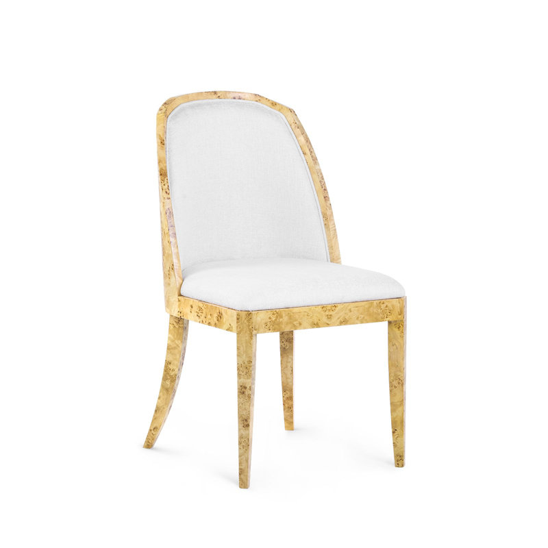 Ophelia Upholstered Dining Chair, Burl