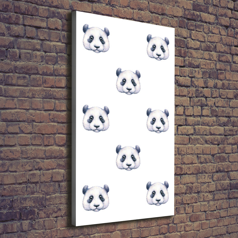 Pandas - Wrapped Canvas Print