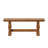 Fortville 78" Solid Wood Oak Finish Top Dining Set With Spindle Back Chairs - 6-Piece, Antique Sage Base Table, Oak Finish Base Chairs And Bench-605803903-605803899