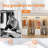 4FT–15FT Modular Walk-In Closet System with 6 Drawers & 10 Adjustable Shelves, Closet Organizer, White