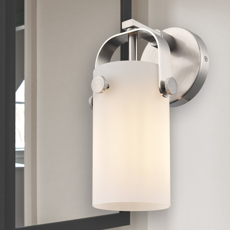 Donelle - nickel satiné brossé - applique