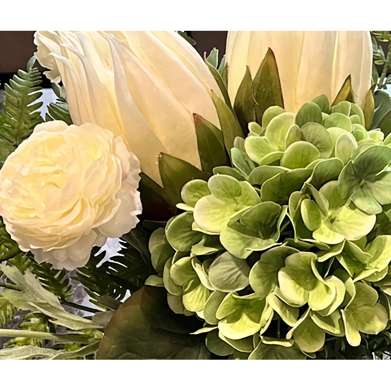 Décoration de bouquet simulé