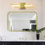 Applique murale à DEL avec lumière blanche chaude 3000K, applique murale moderne pour la chambre à coucher, la salle de bain, le salon, le couloir, durable et facile à installer
