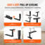 Ladder Levler, 29.8 L x 11.4-18 in H Support Surface, Steel Ladder Leveling Tool, Folding Pitch Hopper, Stair Ladder Stabilizer Easy to Use,Extension Ladder Accessories for Uneven Ground
