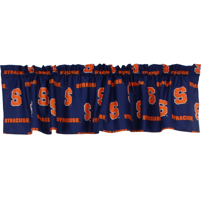 NCAA Tailored Window Valance