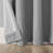 Channing Grid Texture Draft Shield Fleece Insulated 100% Blackout Grommet Curtain Panel-55233318-55233316