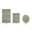 Ensemble de tapis pour salle de bain 3 pièces 100% coton 2155 g / m² Merkle, certifié OEKO-TEX®, envers en latex antidérapant, touffeté moelleux, super absorbant et lavable à la machine pour salle de bain, douche et baignoire, sauge foncé-1275992589-1219634817