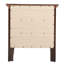 Table de chevet 3 tiroirs Hammond, cappuccino-1403533571