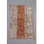 Tapis rétro vintage en patchwork de style anatolien de style vestibule avec une touche rustique et un style bohème unique en laine