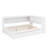 Multifunctional Daybed with Integrated Storage Shelves, Built-in USB Charging Ports, LED Lighting, and Convenience Drawers-22300382