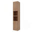 Armoire latérale de salle de bain 24 po à fixation flottante avec portes à fermeture en douceur