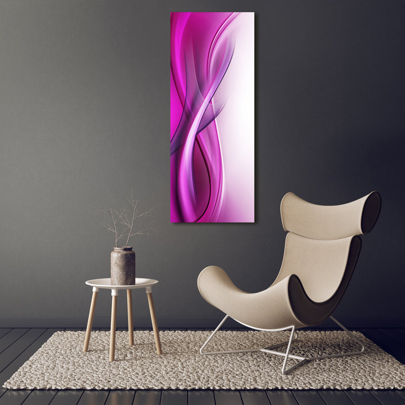 Waves Background - Wrapped Canvas Print