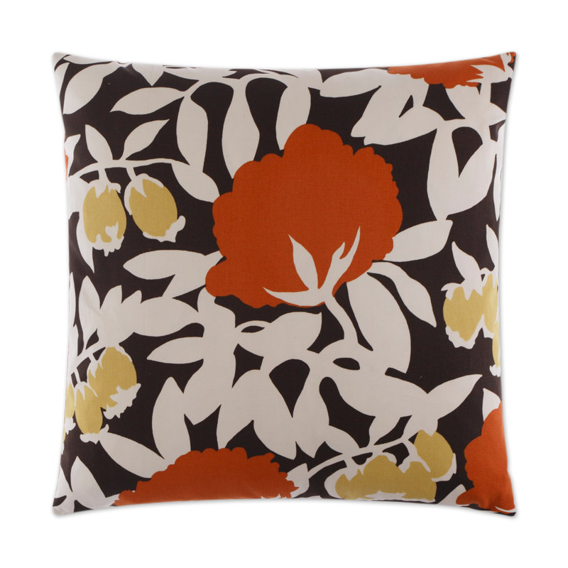 Mumsy Square Pillow Cover & Insert, 22"H x 22"W