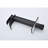 Matte Black Bathroom Sink Faucet With Waterfall Spout, Single Handle Design For Seamless Water Control, Composed Of Stainless Steel Vanity Spout In Black, Built A Fixture-121628238