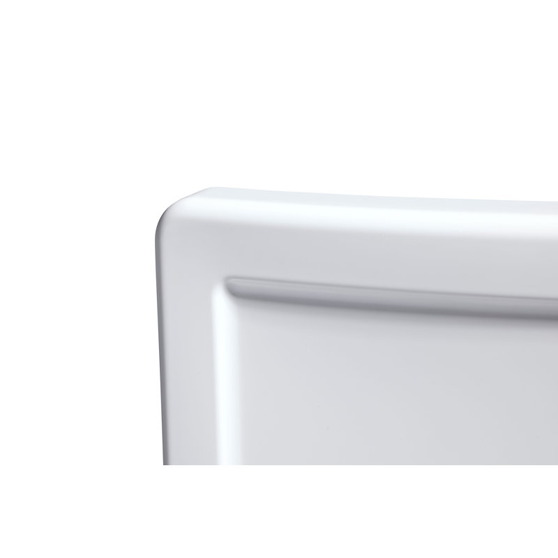 Fresco Outdoor Dining Side Chair, Highcloud White