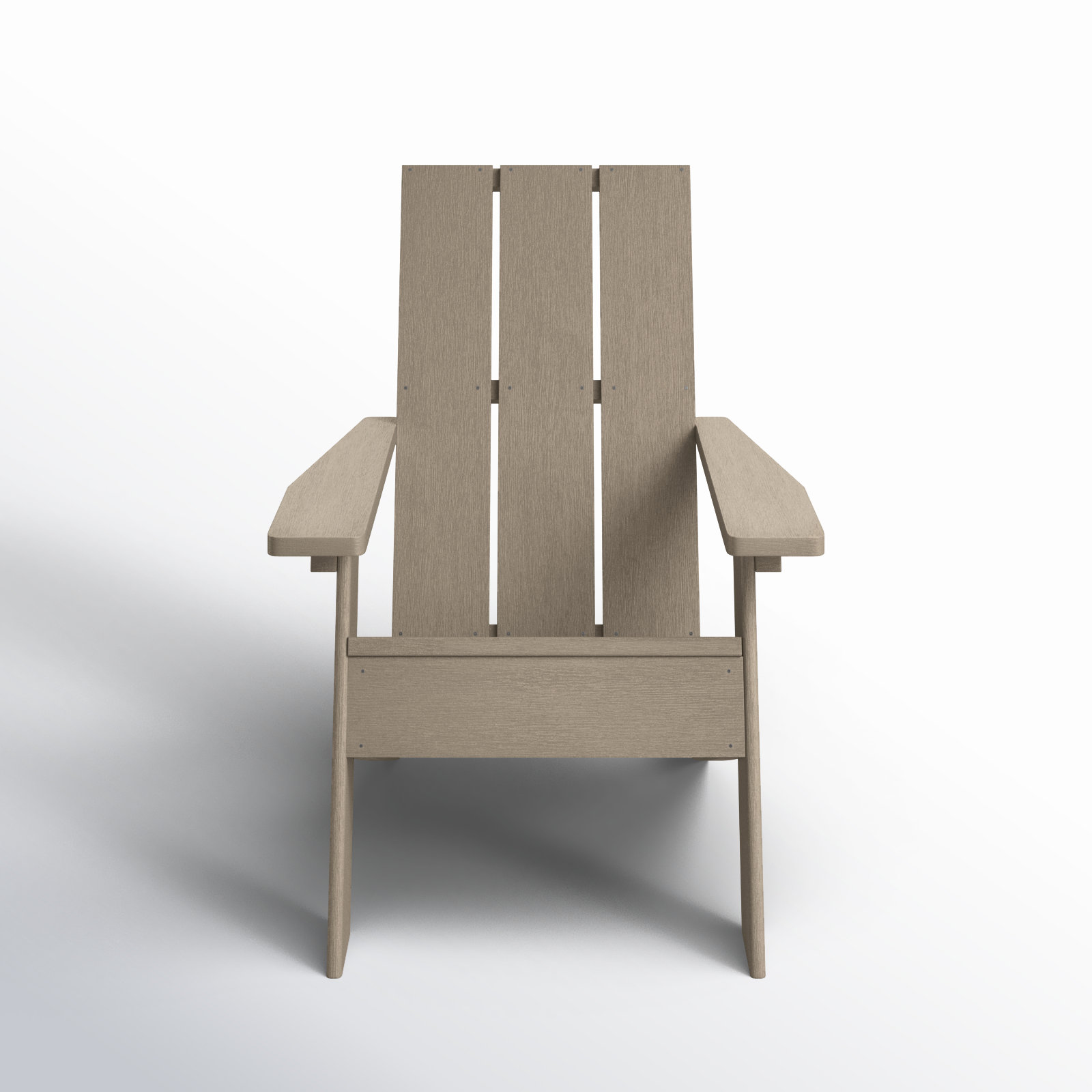 Byrnes Outdoor Adirondack Chair, Woodland Brown