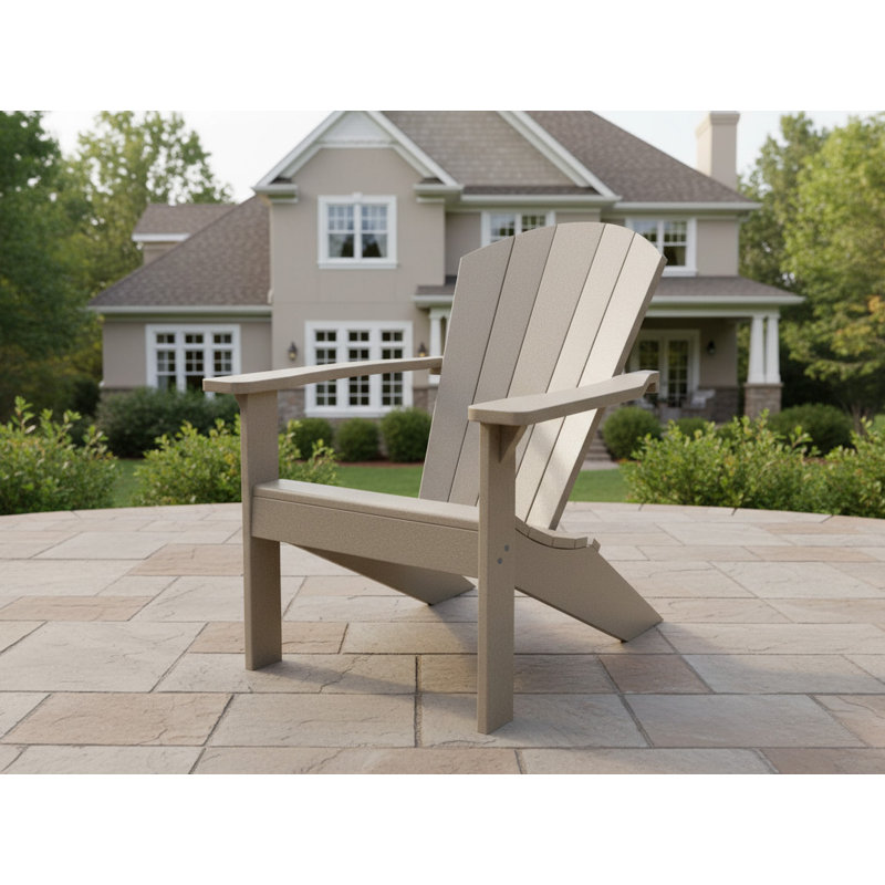 Chaise Adirondack classique Crystal Harbor beige