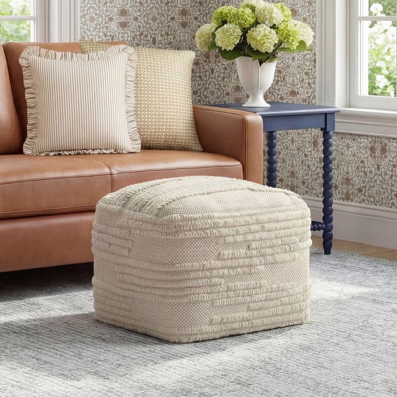Jeanna Upholstered Pouf