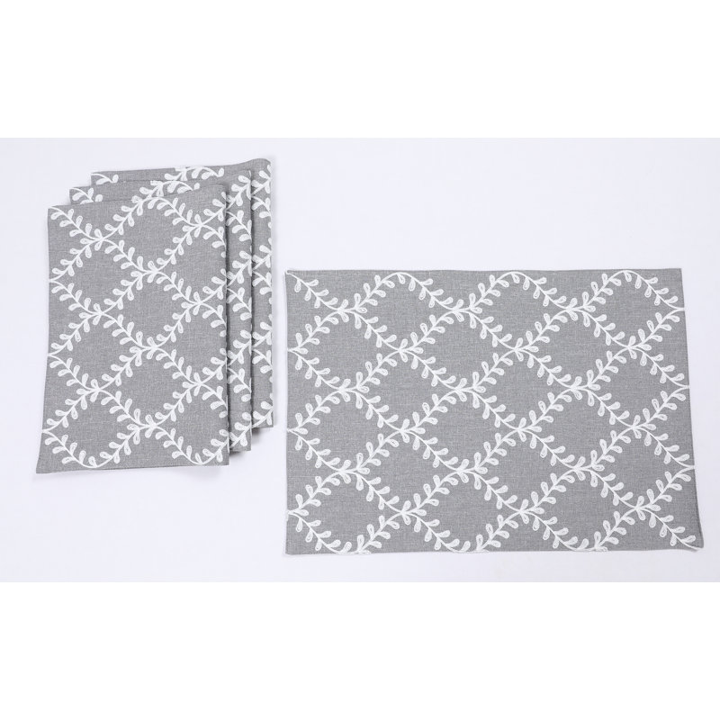 Edingworth Embroidered Rectangle Placemat