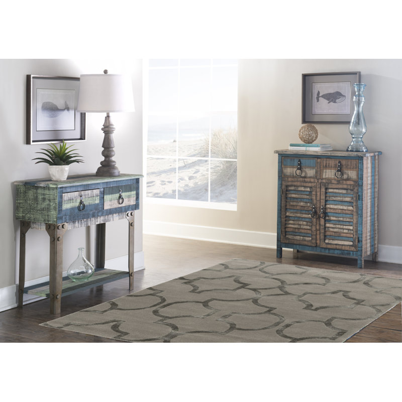 Tapis gris en laine touffeté à la main Andric, Rectangulaire 8 pi x 11 pi