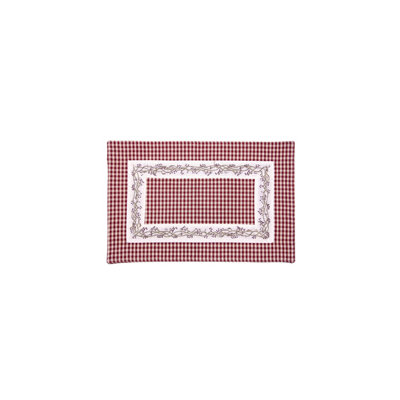 Villasenor Cotton Gingham Rectangle Placemat