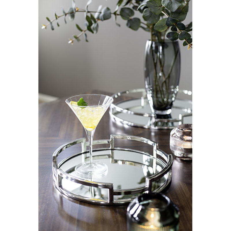 Homage Metal Tray, 5cm H x 30cm W x 30cm D