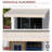 Outsunny 13' X 8' Retractable Awning-1148828330-1148828322