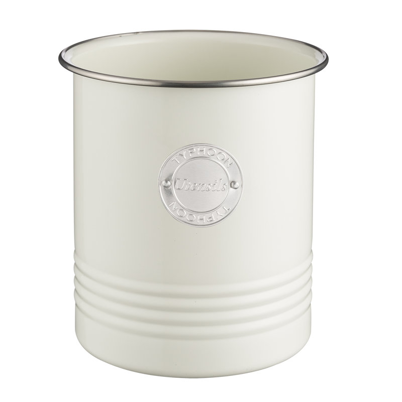 Living Utensil Pot, Cream