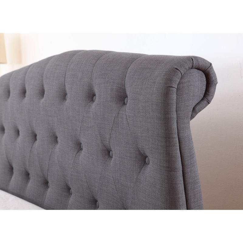 Merle Upholstered Bed, Kingsize (5')
