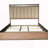 Queen Upholstered and Strap Panel Bed-133421003