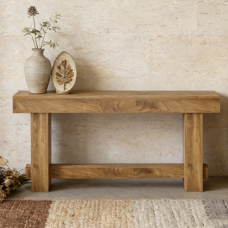 Console de canapé en bois Farmhouse