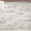 Échantillon de papier peint loft white brick et stick