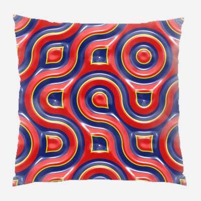 Coussin décoratif à motif