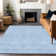 Premium Machine Washable Prisco Sky Rug