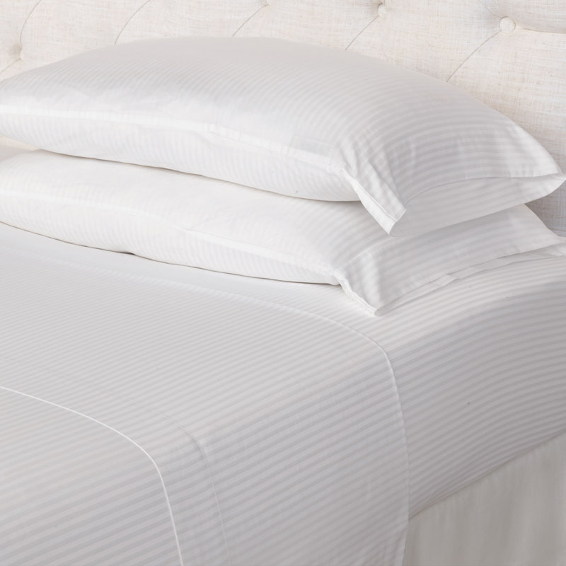 Emilio Pillow Case, White, King Pillowcase