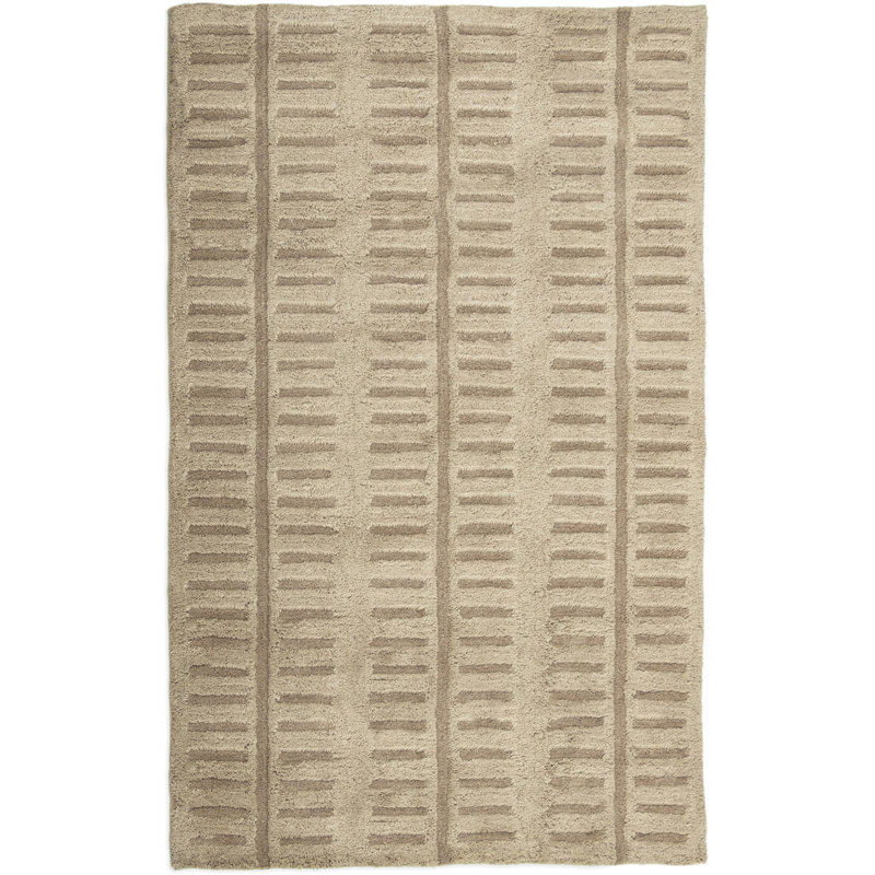Tschudi Washable Wool Rug, Rectangle 5' x 8'